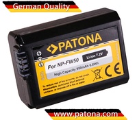Batterie PATONA pour appareil photo NP-FW50 avec 5A : 950mAh : 6,8V : 7,2 Wh