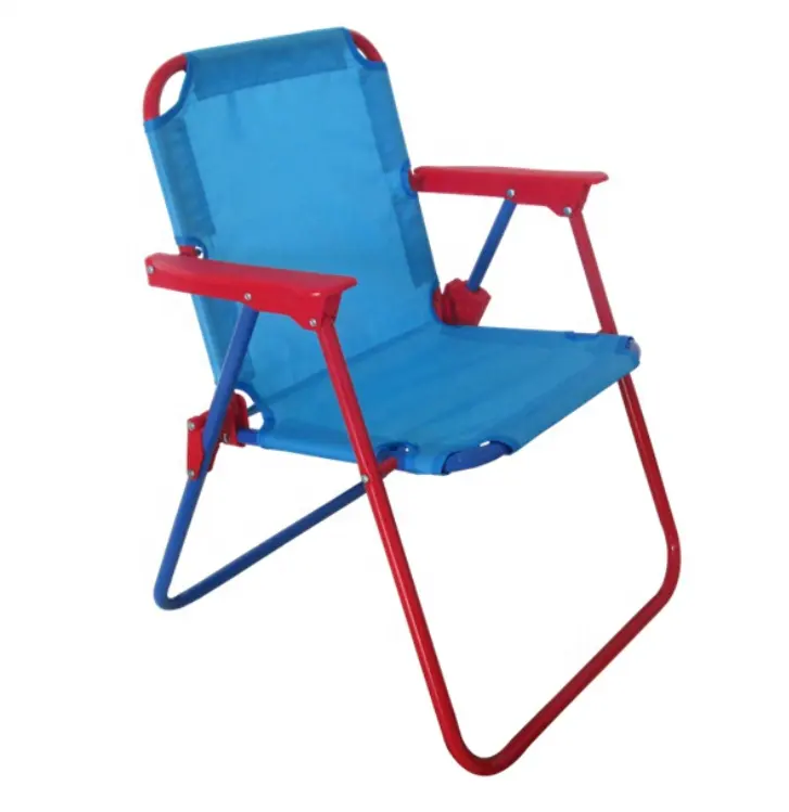Beau style jardin pique-nique en plein air chaise pliante chaise pliante en métal pour enfants et chaise pliante en plastique de jardin