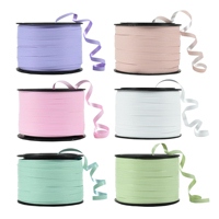 Ruban en PP couleur unie chaud, très vendu, pour emballage cadeau, floral, écologique, pour bouquet de mariage, Saint-Valentin, fête d'anniversaire