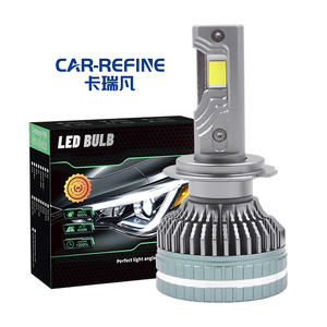 CAR-REFINE F150 9005 Hb3 Phares Led 300w 4575 Puces Double Tube <span class=keywords><strong>de</strong></span> Cuivre 9005 <span class=keywords><strong>Ampoule</strong></span> <span class=keywords><strong>de</strong></span> Phare Led 6500k Led 9005 avec Canbus - Product Image 1