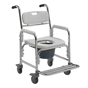 Behinderte tragbare klappbare leichte mit kommode kunststoff common toilette dusch stuhl und kommoden stuhl