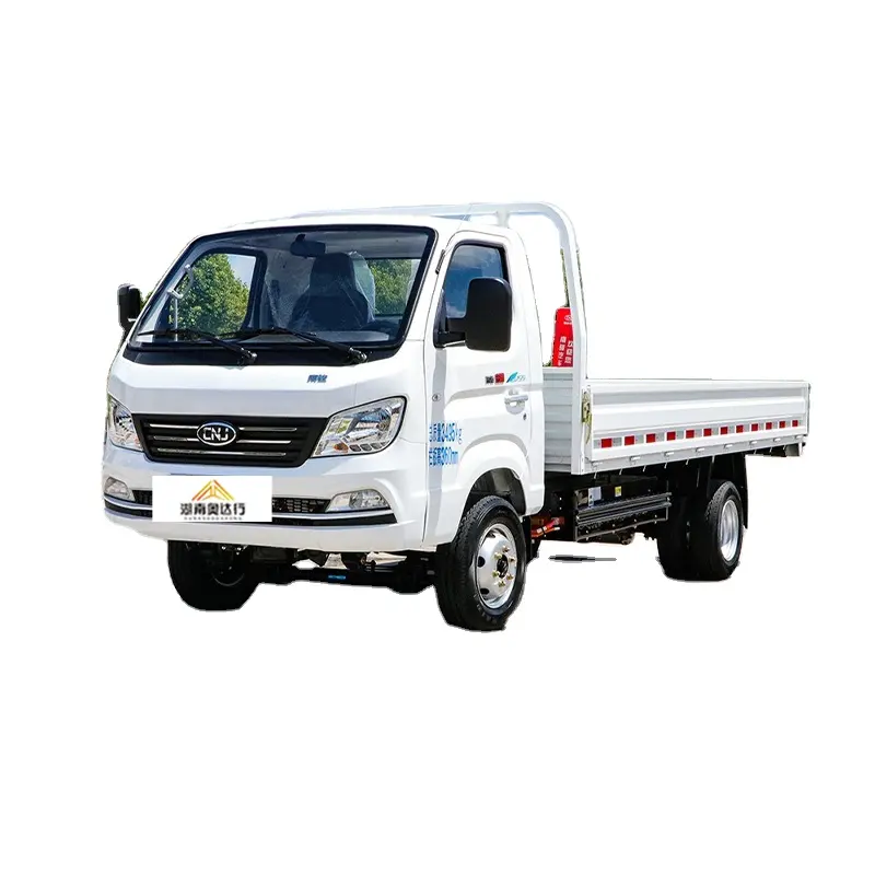 Nanjun Ruibao Caminhão de carga leve Mini caminhões automáticos de 1.5/2 toneladas com 4WD direção esquerda aro de aço manual