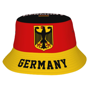 Germany Bucket Hat for Women Men Summer Travel Sun Beach Bucket Cap Unisex Outdoor Fisherman Hat