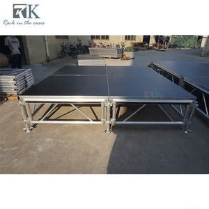 Soporte de escenario de aluminio Plataforma de instalación rápida Escenario resistente para espectáculos - Product Image 1