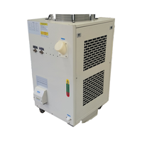 Machine de refroidissement pour l'industrie du plastique et de la caoutchouc, refroidisseur d'eau industriel refroidi par air 5hp/10hp/20hp/30hp, pompe à vis, moteur Copeland
