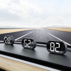 จอแสดงผลบนกระจกหน้ารถยนต์ Universal Car HUD X2 TFT พร้อม GPS ในตัว มาตรวัดความเร็วแบบดิจิตอล สำหรับยานพาหนะ - Product Image 1