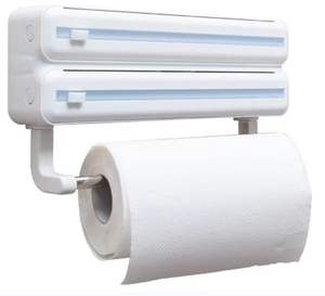 Distributeur de <span class=keywords><strong>papier</strong></span> <span class=keywords><strong>aluminium</strong></span> et de film plastique avec coupe-<span class=keywords><strong>papier</strong></span>, organisateur et porte-serviettes en <span class=keywords><strong>papier</strong></span>, boîtes et bacs de rangement pratiques - Product Image 3