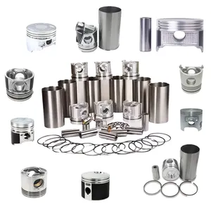 Ekskavatörler için yüksek kaliteli pistonlar Mitsubishi kamyon pistonlar Mitsubishi 6D22 6M60 6D16 için tamir kiti Piston