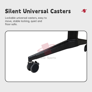 Mesa de Póker Ovalada de Lujo con Patas Metálicas Plegables Resistentes - Diseño Profesional para Torneos de 10 Jugadores, Fácil Almacenamiento, Estilo <span class=keywords><strong>Casino</strong></span> - Product Image 5