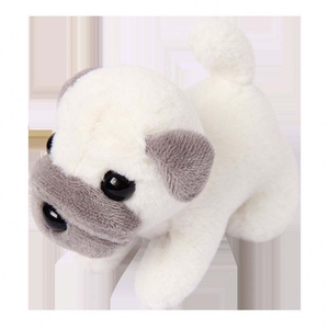 Mignon <span class=keywords><strong>Shih</strong></span> Tzu Peluche Chiot Doux Poupée avec Cartable Pendentif Porte-clés Animal En Peluche Jouet - Product Image 4