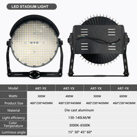 Lampes de projecteur de tunnel AORUITAI 300W 400W 500W 600W Puce d'éclairage Mince Sports Outdoor Led Flood Light