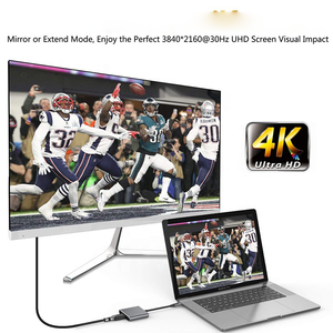 Tendencia 3 en 1 <span class=keywords><strong>USB</strong></span> 3,1 tipo C <span class=keywords><strong>a</strong></span> <span class=keywords><strong>USB</strong></span> 3,0 4K <span class=keywords><strong>HDMI</strong></span> tipo C <span class=keywords><strong>hembra</strong></span> cargador Hub <span class=keywords><strong>Adaptador</strong></span> convertidor Cable 3 en 1 Hub con PD - Product Image 3