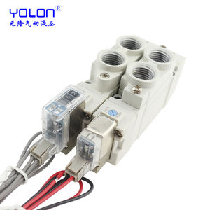 Válvula eléctrica solenoide de control de aire comprimido de alta presión, componentes neumáticos Tipo SMC - Product Image 6