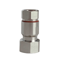 4,3/10 MINI DIN Koaxialstecker Männlich Gerade Rechtwinklig Klemmstecker für 1/2 Zoll Kabel