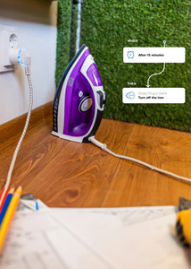 <span class=keywords><strong>Shelly</strong></span> Plug <span class=keywords><strong>S</strong></span> Gen3 prise intelligente Blanc interrupteur de système domestique intelligent automatiser les appareils ménagers télécommande support Apple Homekit - Product Image 5