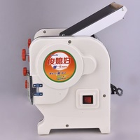 Machine à pâtes électrique automatique en acier inoxydable 110V/220V pour usage commercial et domestique, presse à pâte, laminoir à pâte