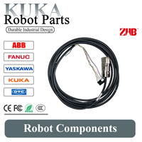 Câble de moteur d'encodeur pour robot Kuka C4 Kr210 R2700-2 00325591 Xp500-325-591, blindé anti-interférence, signal stable, avec raccord