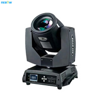 Éclairage Disco rétro à faisceau lumineux et tête mobile DMX512 RGBW 230w 7r, 2 pièces