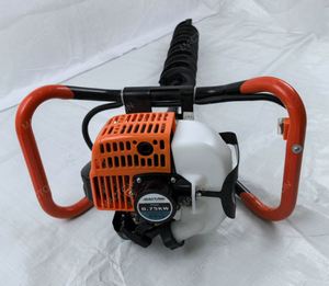 เครื่องเจาะดินแบบสองจังหวะ DIY สำหรับงานอุตสาหกรรม ใช้กับน้ำมันเบนซิน สำหรับขุดหลุมในโรงเรือน กำลังไฟ 1.6 กิโลวัตต์ ขนาดเจาะสูงสุด 250 มม. - Product Image 3