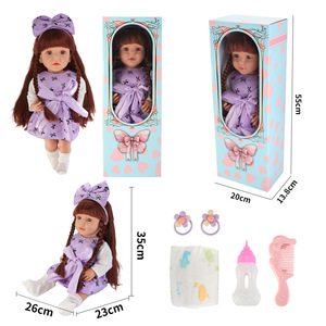 <strong>Cheap</strong> Price Reborn <strong>Doll</strong> 55cm Vinyl <strong>Realistic</strong> Baby <strong>Doll</strong> That Can Talk and Be Fed Unisex <strong>Doll</strong> Toy for Children - Product Image 6