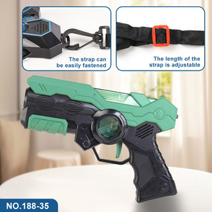 Juego de Pistolas Láser Infrarrojas de Plástico Personalizadas con Chaleco y Objetivo, Juego de Batalla Interactivo para Niños - Product Image 5