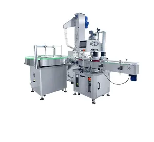 High Accuracy Automatic glass can honey jam filling sealing capping and labeling machine