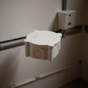 <b>Round</b> Junction <b>Box</b> 90mm IP40 For Electrical Wiring Connection - Product Image 3