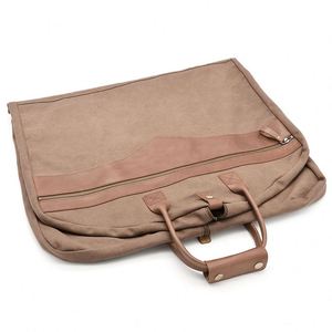 Muestra gratuita de funda de ropa impermeable de nailon con logotipo personalizado, bolsa de viaje para trajes de hombre, bolsa de transporte de ropa tipo duffel. - Product Image 6