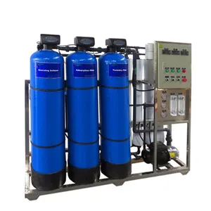 Máquina industrial 1000l/h da planta de desalinização do sistema RO da máquina de filtro da desalinização reversa