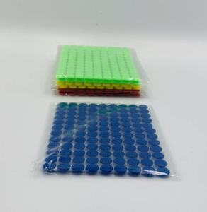 Hitam dan putih bulat perekat kait dan <span class=keywords><strong>Loop</strong></span> Custom pengencang 15mm Dot perekat kuat gambar nilon stiker Velcroes - Product Image 4