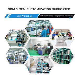 Masker Snorkeling Lipat Full <span class=keywords><strong>Face</strong></span> Anti-Kabut dengan Dudukan Kamera, Pandangan Panorama 180 Derajat, Perlengkapan Snorkel untuk Dewasa - Product Image 6