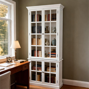 חם מוכר משובח ארון בגדים ארון בגדים מעץ מלא - Product Image 1