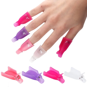 10 Piezas de Clips de Plástico Acrílico para Remover Esmalte de <span class=keywords><strong>Uñas</strong></span>, Clips para Remover Esmalte de Gel UV - Product Image 1