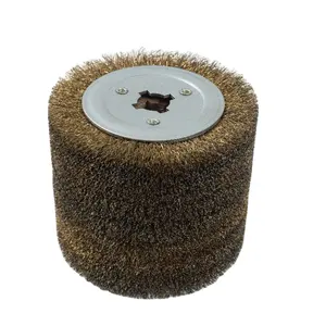 FMT Brass wire circular Round Polishing brushes