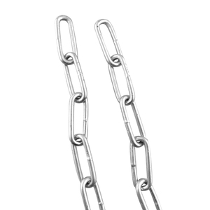 Цепь сварная из углеродистой стали 2мм 3мм 5мм 8мм DIN763 - Product Image 2