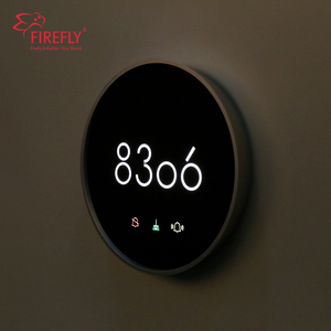 Tùy Chỉnh Led Bảng Điều Chỉnh Thép Không Gỉ Căn Hộ Acrylic Cửa Khách Sạn Dấu Hiệu Dẫn Ánh Sáng Phòng Khách Sạn Số Dấu Hiệu Với Dnd Hệ Thống - Product Image 2