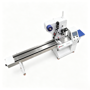 Máquina Envolvedora y Llenadora Automática Horizontal (Rodillo Superior de Película) Fácil de Operar para Bolsas de Alimentos y Cigarrillos - Product Image 3