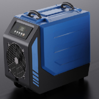 Déshumidificateur intelligent à dégivrage automatique LGR 180 pintes pour la restauration des dommages causés par l'eau