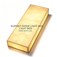 Boîtes lumineuses publicitaires en acrylique ultra-minces, panneaux lumineux muraux rétroéclairés par LED