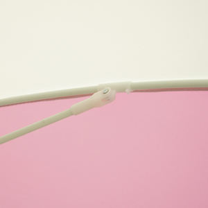 Sombrillas de playa de estilo pagoda rosa de alta calidad, paraguas de <span class=keywords><strong>patio</strong></span> vintage con marco de fibra de vidrio con borde de forma personalizada - Product Image 5