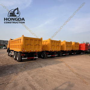 Camión Volquete Usado en Buenas Condiciones, Nuevo Sinotruk Howo 6x4 8x4, Camión Volquete con Combustible Diésel, Estándar Euro2/3/5 - Product Image 2