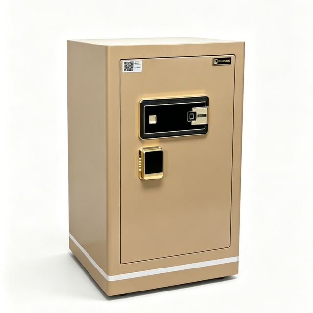 Safe Box 70cm Gold Fireproof Waterproof Theftproof for Secure Home Hotel Storage Home Business Security Safe Box