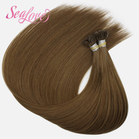 Extensions de cheveux humains de haute qualité, pointe K, cheveux vierges bruts 100% Remy, donneur unique russe, pointe plate russe, pointe K
