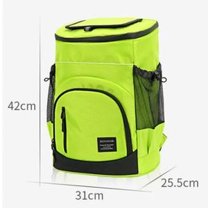 Sac isotherme souple de 30 L, grand sac à dos isotherme, sac à dos thermique pour réfrigérateur, voyage, plage, glace, bière - Product Image 6