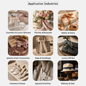 Nastri regalo personalizzati <span class=keywords><strong>nastro</strong></span> per confezione di torta di fiori lamina <span class=keywords><strong>d</strong></span>'oro logo stampato <span class=keywords><strong>nastro</strong></span> per decorazione di nozze di compleanno - Product Image 6