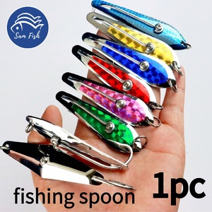 Cucharas de Pesca de Acero Inoxidable de 7.5cm, 9.5cm y 10cm, Señuelo de Pesca Tipo Drone para Pez Rey, Trucha, Peces de Agua Salada y Tiburón, para Pesca Oceánica - Product Image 5