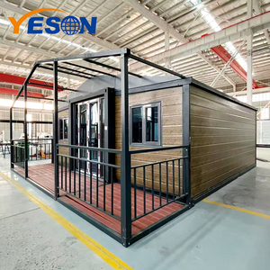 Casa Container Pieghevole Portatile <span class=keywords><strong>per</strong></span> Vendita, Casa Prefabbricata Moderna di Lusso, Casa Container Pieghevole da 40 Piedi - Product Image 6