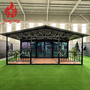 Nội thất 20ft 40ft prefab mở rộng container nhà sang trọng di động đúc sẵn biệt thự 2 phòng ngủ với phòng tắm khách sạn di động - Product Image 1