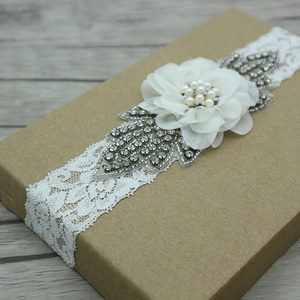 <span class=keywords><strong>Jarretière</strong></span> de <span class=keywords><strong>mariage</strong></span> en dentelle de chiffon faite à la main, <span class=keywords><strong>jarretière</strong></span> de mariée avec applique en strass - Product Image 6
