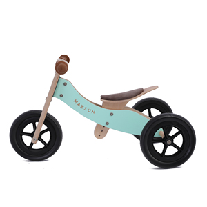 10 "<span class=keywords><strong>Tricycle</strong></span> de vélo d'équilibre en <span class=keywords><strong>bois</strong></span> Respectueux de l'environnement Jouet 2 en <span class=keywords><strong>1</strong></span> Vélo en <span class=keywords><strong>bois</strong></span> pour 0-3 ans - Product Image 3